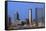 City Skyline at Dusk, Atlanta, Georgia, United States of America, North America-Richard Cummins-Framed Stretched Canvas
