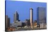 City Skyline at Dusk, Atlanta, Georgia, United States of America, North America-Richard Cummins-Stretched Canvas