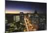 City Skyline at Dusk, Belo Horizonte, Minas Gerais, Brazil, South America-Ian Trower-Mounted Photographic Print