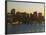City Skyline at Dusk, Boston, Massachusetts, USA-Amanda Hall-Framed Photographic Print