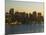 City Skyline at Dusk, Boston, Massachusetts, USA-Amanda Hall-Mounted Photographic Print