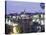 City Skyline at Dusk, Luxembourg City, Luxembourg, Europe-Gavin Hellier-Stretched Canvas