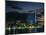 City Skyline at Night, Auckland, North Island, New Zealand, Pacific-Neale Clarke-Mounted Photographic Print