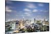 City Skyline at Night, Bangkok, Thailand, Southeast Asia, Asia-Alex Robinson-Stretched Canvas
