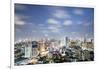 City Skyline at Night, Bangkok, Thailand, Southeast Asia, Asia-Alex Robinson-Framed Photographic Print