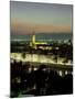 City Skyline at Night, Florence, Tuscany, Italy-Lee Frost-Mounted Photographic Print