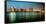 City Skyline at Night, San Diego, California, USA-null-Framed Stretched Canvas