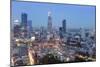 City skyline at night showing the Bitexco tower, Ho Chi Minh City (Saigon), Vietnam, Indochina, Sou-Alex Robinson-Mounted Photographic Print