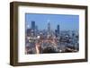 City skyline at night showing the Bitexco tower, Ho Chi Minh City (Saigon), Vietnam, Indochina, Sou-Alex Robinson-Framed Photographic Print