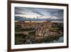 City Skyline at Sunset, Toledo, Castile La Mancha, Spain-Stefano Politi Markovina-Framed Photographic Print