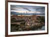 City Skyline at Sunset, Toledo, Castile La Mancha, Spain-Stefano Politi Markovina-Framed Photographic Print