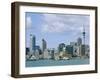 City Skyline, Auckland, North Island, New Zealand, Pacific-Neale Clarke-Framed Photographic Print