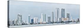 City Skyline, Bocagrande, Cartagena, Bolivar, Colombia-null-Stretched Canvas