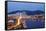 City Skyline, Busan, South Korea, Asia-Christian Kober-Framed Stretched Canvas