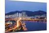 City Skyline, Busan, South Korea, Asia-Christian Kober-Mounted Photographic Print