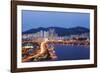 City Skyline, Busan, South Korea, Asia-Christian Kober-Framed Photographic Print