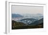 City Skyline, Busan, South Korea, Asia-Christian Kober-Framed Photographic Print