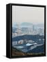 City Skyline, Busan, South Korea, Asia-Christian Kober-Framed Stretched Canvas