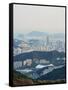 City Skyline, Busan, South Korea, Asia-Christian Kober-Framed Stretched Canvas