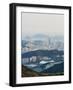 City Skyline, Busan, South Korea, Asia-Christian Kober-Framed Photographic Print