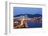 City Skyline, Busan, South Korea, Asia-Christian Kober-Framed Photographic Print