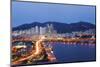 City Skyline, Busan, South Korea, Asia-Christian Kober-Mounted Photographic Print