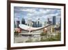 City Skyline, Calgary, Alberta, Canada, North America-Philip Craven-Framed Photographic Print