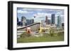 City Skyline, Calgary, Alberta, Canada, North America-Philip Craven-Framed Photographic Print