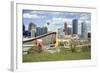 City Skyline, Calgary, Alberta, Canada, North America-Philip Craven-Framed Photographic Print