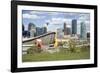 City Skyline, Calgary, Alberta, Canada, North America-Philip Craven-Framed Photographic Print