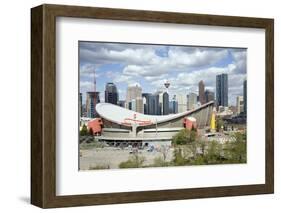 City Skyline, Calgary, Alberta, Canada, North America-Philip Craven-Framed Photographic Print