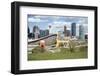 City Skyline, Calgary, Alberta, Canada, North America-Philip Craven-Framed Photographic Print