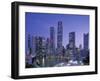 City Skyline, Financial District, Clarke Quay and Singapore River, Singapore-Steve Vidler-Framed Photographic Print