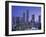 City Skyline, Financial District, Clarke Quay and Singapore River, Singapore-Steve Vidler-Framed Photographic Print