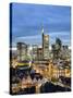 City Skyline, Frankfurt-am-Main, Hessen, Germany-Gavin Hellier-Stretched Canvas