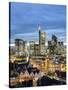 City Skyline, Frankfurt-am-Main, Hessen, Germany-Gavin Hellier-Stretched Canvas