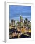 City Skyline, Frankfurt-am-Main, Hessen, Germany-Gavin Hellier-Framed Photographic Print