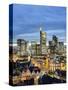 City Skyline, Frankfurt-am-Main, Hessen, Germany-Gavin Hellier-Stretched Canvas