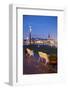 City Skyline from City Hall at Dusk, Kungsholmen, Stockholm, Sweden, Scandinavia, Europe-Frank Fell-Framed Photographic Print
