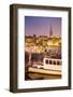 City Skyline from City Hall at Dusk, Kungsholmen, Stockholm, Sweden, Scandinavia, Europe-Frank Fell-Framed Photographic Print