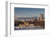 City Skyline from City Park, Denver, Colorado, USA-Walter Bibikow-Framed Photographic Print