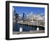 City Skyline from Darling Harbour, Central Business District, Sydney, New South Wales, Australia, P-Richard Cummins-Framed Photographic Print