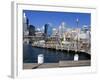 City Skyline from Darling Harbour, Central Business District, Sydney, New South Wales, Australia, P-Richard Cummins-Framed Photographic Print