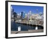 City Skyline from Darling Harbour, Central Business District, Sydney, New South Wales, Australia, P-Richard Cummins-Framed Photographic Print