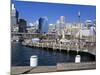 City Skyline from Darling Harbour, Central Business District, Sydney, New South Wales, Australia, P-Richard Cummins-Mounted Photographic Print