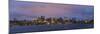 City Skyline from Gasworks Park and Lake Union in Seattle, Washington State, Usa-Chuck Haney-Mounted Photographic Print