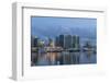 City Skyline from Harbor in San Diego, California, USA-Chuck Haney-Framed Photographic Print