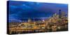 City Skyline from Jose Rizal Park in Downtown Seattle, Washington State, Usa-Chuck Haney-Stretched Canvas