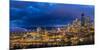 City Skyline from Jose Rizal Park in Downtown Seattle, Washington State, Usa-Chuck Haney-Mounted Photographic Print