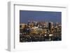 City skyline from Montmartre, Centre Georges Pompidou designed by Renzo Piano and Richard Rogers, P-Christian Kober-Framed Photographic Print